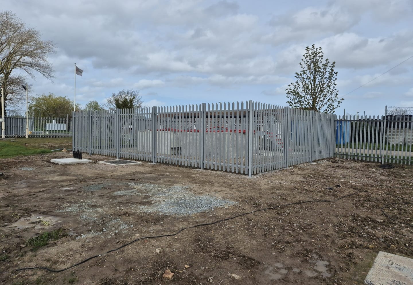 Fence installation by Gardiner Fencing Services