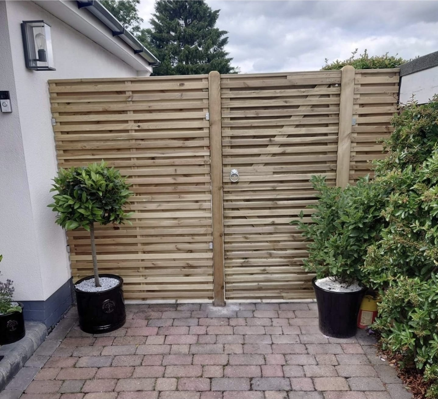 Professional fence installation by Gardiner Fencing Services