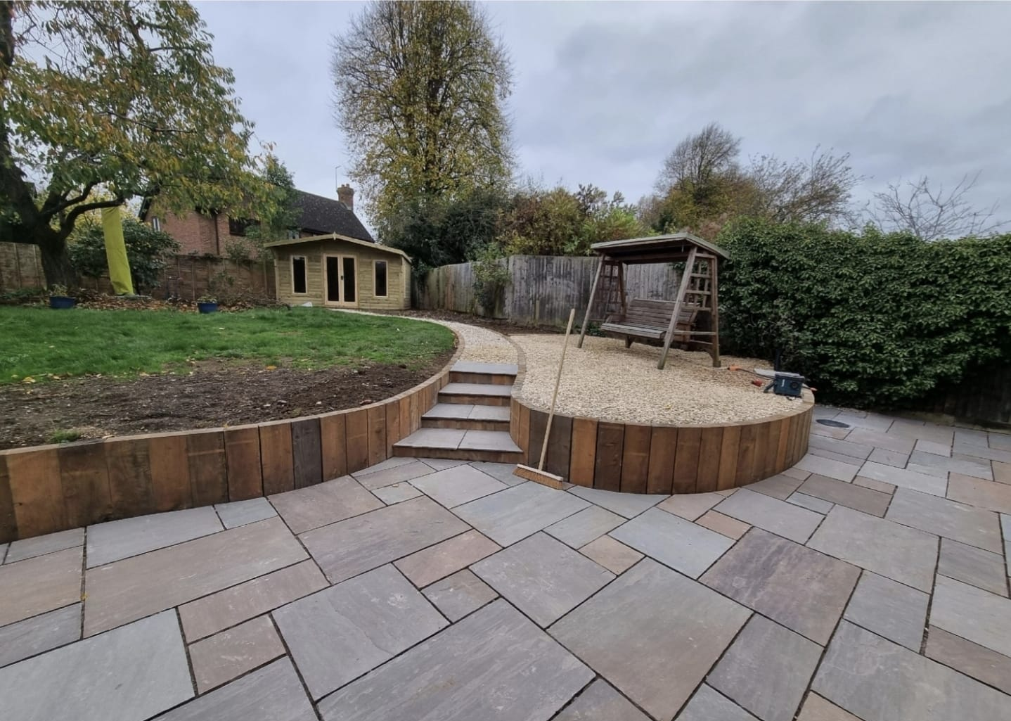 Custom paving solutions by Gardiner Fencing Services