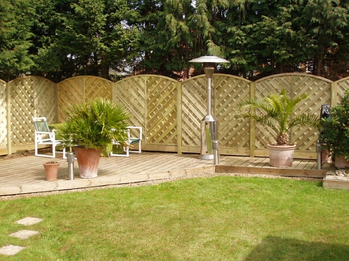 Fence installation by Gardiner Fencing Services